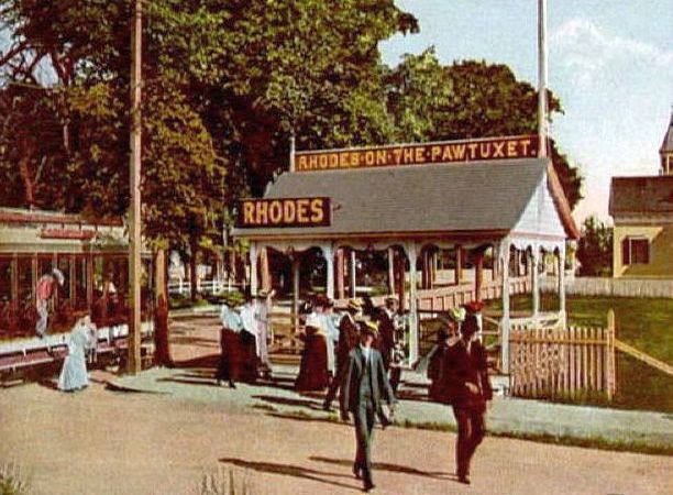 Rhodes on the Pawtuxet Gazebo